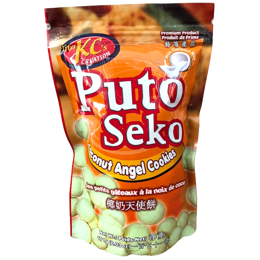 Tita KC’s Creation - Puto Seko - Coconut Angel Cookies 171 G