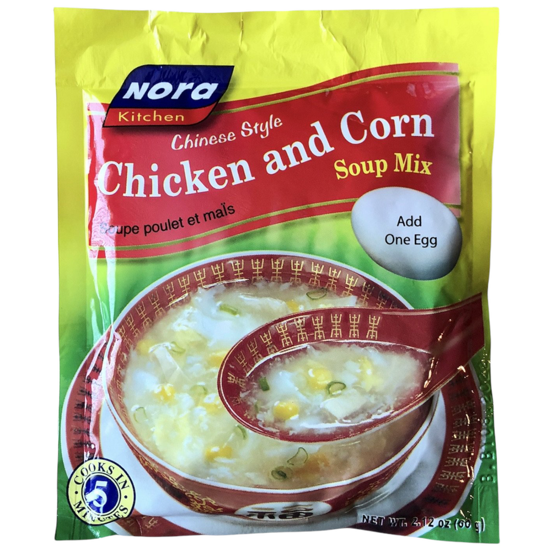 Nora Kitchen - Chinese Style Chicken &amp; Corn Soup Mix 60 G