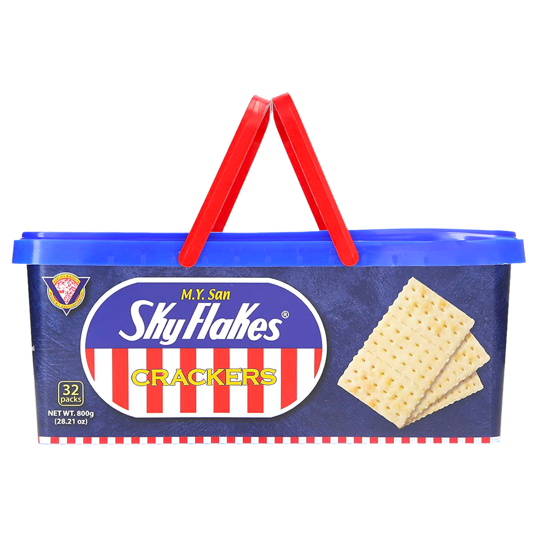 MY San - Skyflakes Crackers in TUB 800GM