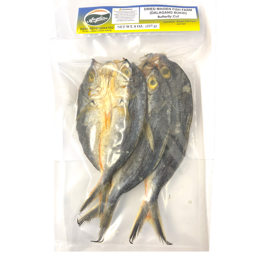 Angelina - Dried Maiden Fish Farm (Dalagang Bukid) Butterfly Cut 8 OZ