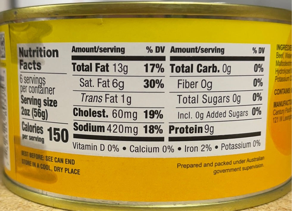 Argentina - Corned Beef Long Shreds 12 OZ